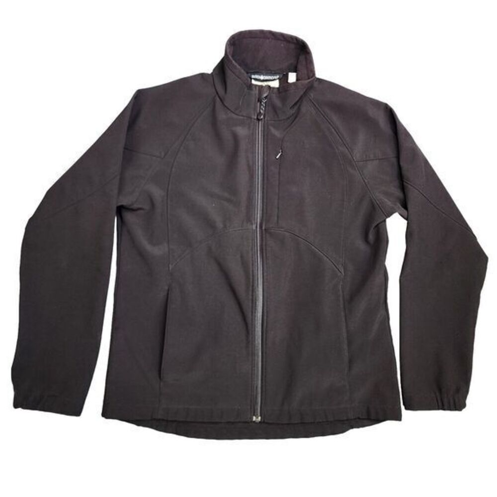 Black Diamond Softshell Jacket Woman's Size Large Black Winter Ski Activewear